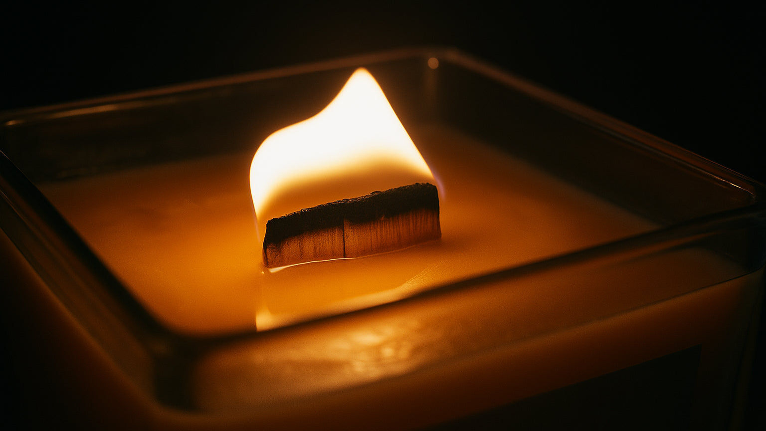 Ralight Crackling Candle WOOD WICK