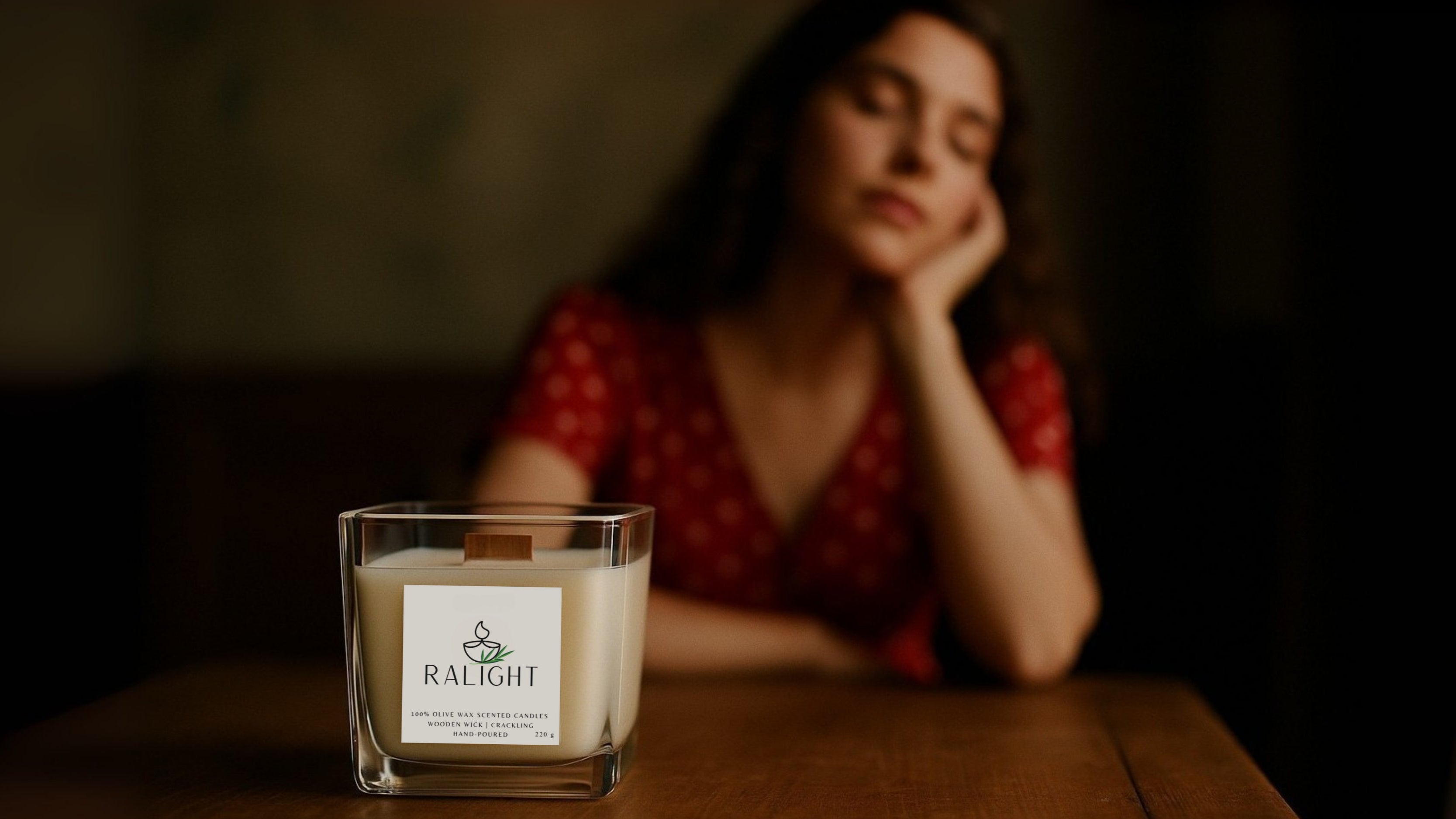 Ralight woodwick crackling candles